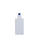 250 ML Polietilen Plastik Boş Şişe Push Pull Kapak D02
