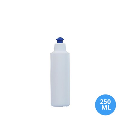 250 ML Polietilen Plastik Boş Şişe Push Pull Kapak L03