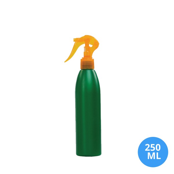 250 ML Polietilen Plastik Sprey Kapak Boş Şişe  A23