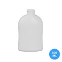300 ML Polietilen Oval Boş Beyaz Şişe