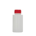 300 ML Polietilen Plastik  Boş Şişe Kırmızı Kapak SN02