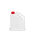 3000 ML (3 LT) Polietilen Boş Kimya Zirai Tarım Bidonu Kırmızı Kapak A05