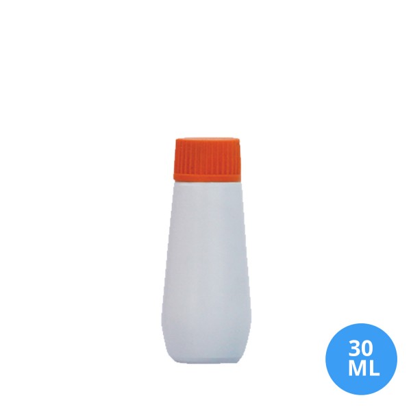 30 ML Polietilen Plastik Boş Şişe Düz Kapak A06