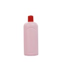400 ML Polietilen Plastik Pembe Asiton Boş Şişe Düz Kapak G08