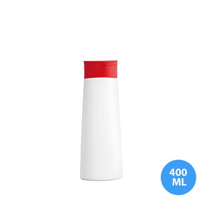 400 ML Polietilen Plastik Şampuan Boş Şişe Filiptop Kapak H12