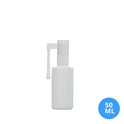 50 ML Polietilen Plastik Boş Şişe Oral Sprey Kapak B19