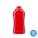 500 ML Polietilen Gıda Uyumlu Boş Top Down Ketçap/Mayonez/Sos Şişesi