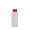 500 ML Polietilen Plastik Boş Şişe Düz Kapak M06