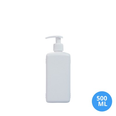 500 ML Polietilen Plastik Boş Şişe Pompa Kapak M12