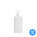 500 ML Polietilen Plastik Boş Şişe Pompa Kapak TTZ01