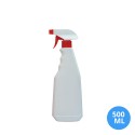 500 ML Polietilen Plastik Boş Şişe Triger Sprey / Tetik Püskürtücü Sprey Kapak C01