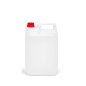 5000 ML (5 LT) Polietilen Boş Kimya Zirai Tarım Bidonu Kırmızı Kapak A39