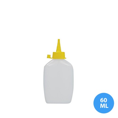 60 ML Polietilen Plastik  Boş Şişe Japon Kapaklı Y01