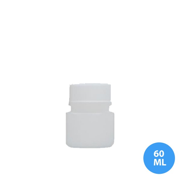 60 ML Polietilen Plastik  Boş Şişe Kapaklı SN04
