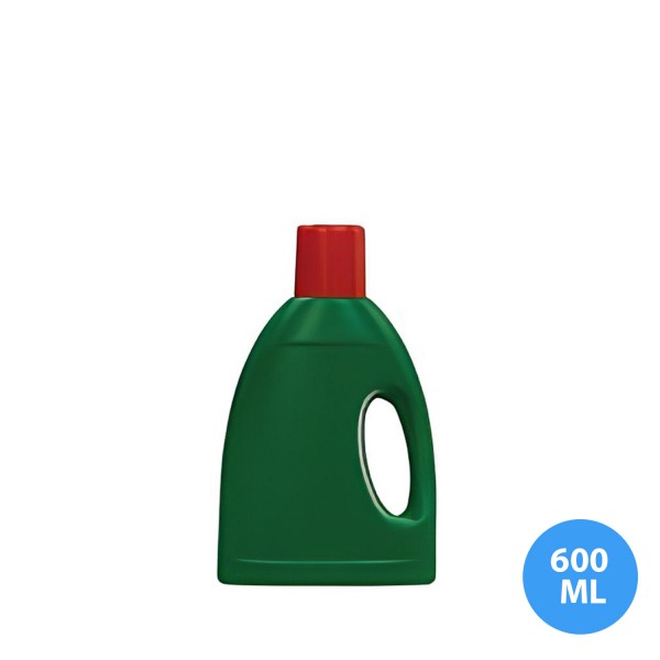 600 ML Polietilen Plastik  Boş Deterjan Şişe Kapaklı T05