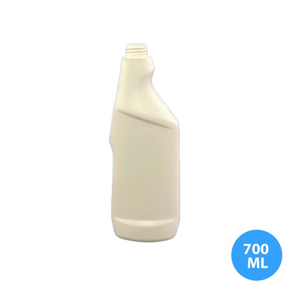 700 ML Polietilen Boş Beyaz Sprey Şişe 