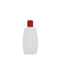 75 ML Polietilen Plastik Krem / Losyon Boş Şişe Kırmızı Düz Kapak B03