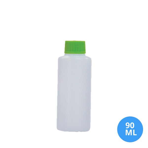 90 ML Polietilen Plastik Boş Şişe Düz Kapak Z16