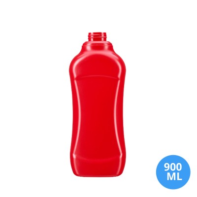 900 ML Polietilen Gıda Uyumlu Boş Eldo Ketçap / Mayonez / Sos Şişesi