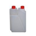 Toptan 1000 ML Plastik Ölçekli Çift Ağız Yağ Şişesi 24 MM Ağız Polietilen Ölçekli Çift Ağız Yağ Şişesi A404
