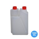 Toptan 1000 ML Plastik Ölçekli Çift Ağız Yağ Şişesi 24 MM Ağız Polietilen Ölçekli Çift Ağız Yağ Şişesi A404