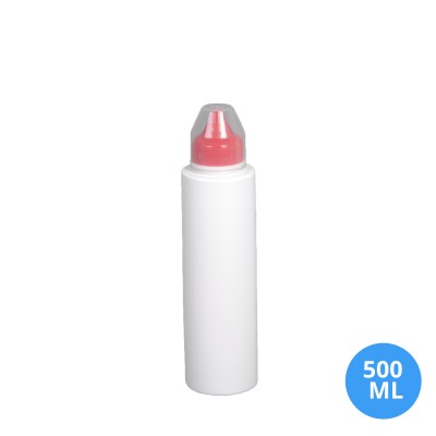 Toptan 500 ML Plastik Bal Kapaklı Şişe 25 MM Ağız Polietilen Bal Kapaklı Şişe T151-B