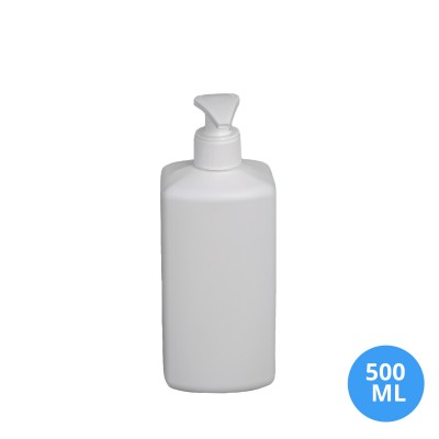 Toptan 500 ML Plastik Dezenfektan Şişesi 28 MM Ağız Polietilen Dezenfektan Şişesi D500