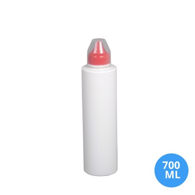 Toptan 700 ML Plastik Bal Kapaklı Şişe 25 MM Ağız Polietilen Bal Kapaklı Şişe T150-B