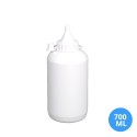 Toptan 700ML Polietilen Geniş Plastik Şişe 38 MM Ağız Geniş Plastik Şişe T148