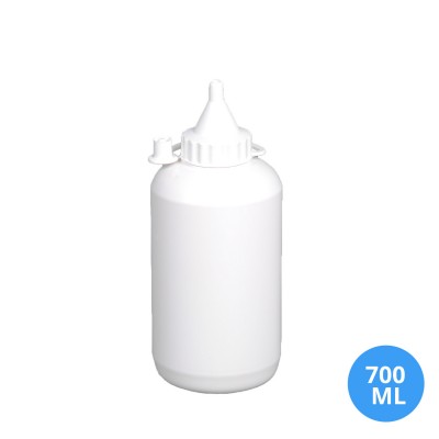 Toptan 700ML Polietilen Geniş Plastik Şişe 38 MM Ağız Geniş Plastik Şişe T148