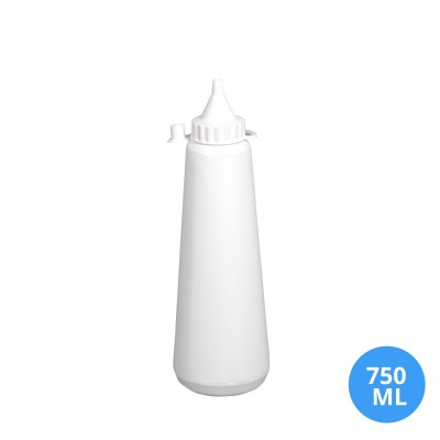 Toptan 750ML Polietilen Konik Plastik Şişe 38 MM Ağız Konik Plastik Şişe T149