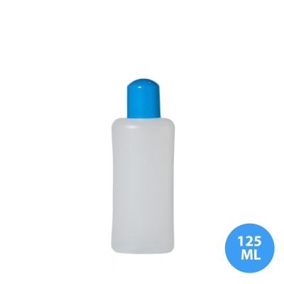 125 ML Polietilen Plastik Boş Şampuan ve Saç Kremi Şişesi Kapaklı TKA 302