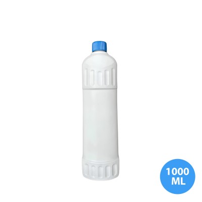1000 ML Polietilen Plastik Boş Deterjan Şişesi Kapaklı TDA143