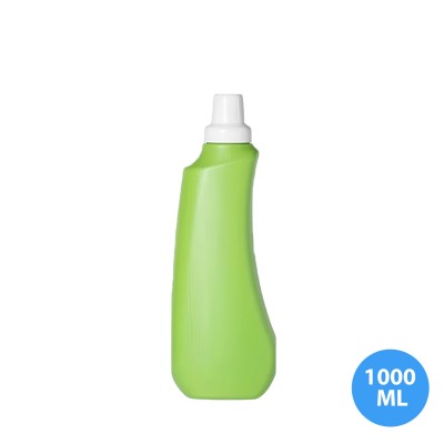 1000 ML Polietilen Plastik Boş Deterjan Şişesi Kapaklı TDA186