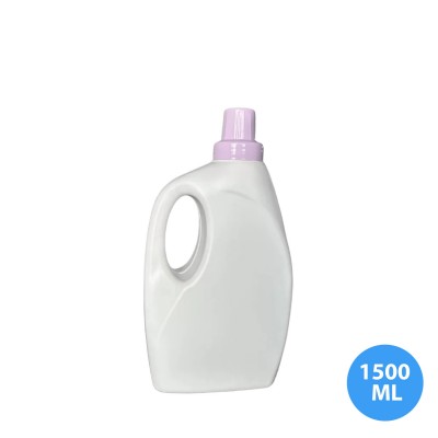 1500 ML (1,5 LT) Polietilen Plastik Boş Deterjan Şişesi Kapaklı TDA192