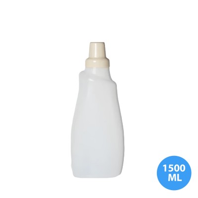 1500 ML Polietilen Plastik Boş Deterjan Şişesi Kapaklı TDA148