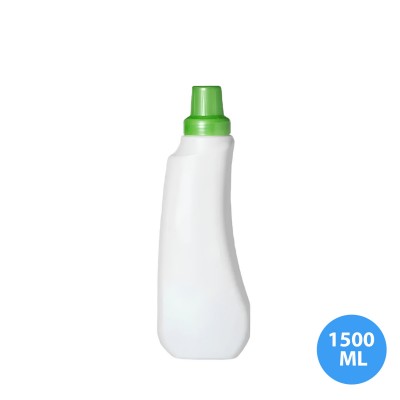 1500 ML Polietilen Plastik Boş Deterjan Şişesi Kapaklı TDA187