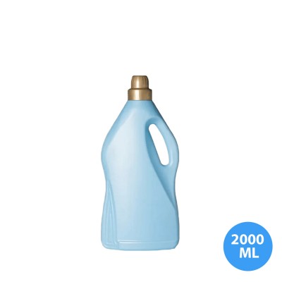 2000 ML (2 LT)  Polietilen Plastik Boş Deterjan Şişesi Kapaklı TDA118