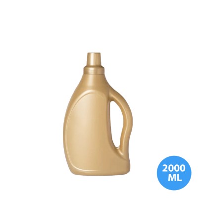 2000 ML (2 LT)  Polietilen Plastik Boş Deterjan Şişesi Kapaklı TDA152