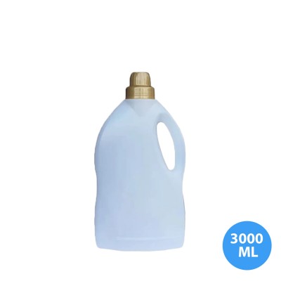 3000 ML (3 LT)  Polietilen Plastik Boş Deterjan Şişesi Kapaklı TDA115