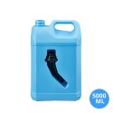 5000 ML (5 LT)  Polietilen Gagalı Novice Bidon Boş Temizlik Şişesi