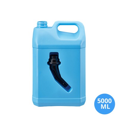5000 ML (5 LT)  Polietilen Gagalı Novice Bidon Boş Temizlik Şişesi