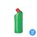 750 ML Polietilen Plastik Boş Deterjan / Çamaşır Suyu Şişesi Kapaklı TDA116