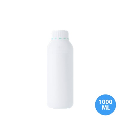1000 ML Polietilen Plastik Boş Kimya Zirai Tarım Şişesi 50 MM Ağız Çapı Kilitli Kapaklı İspanyol K122 